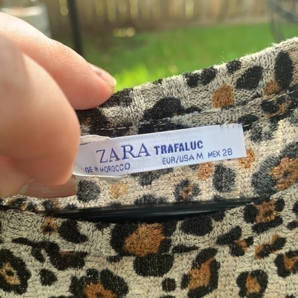▶️ Zara ◀️trafaluc leopard dress - Picture 8 of 15